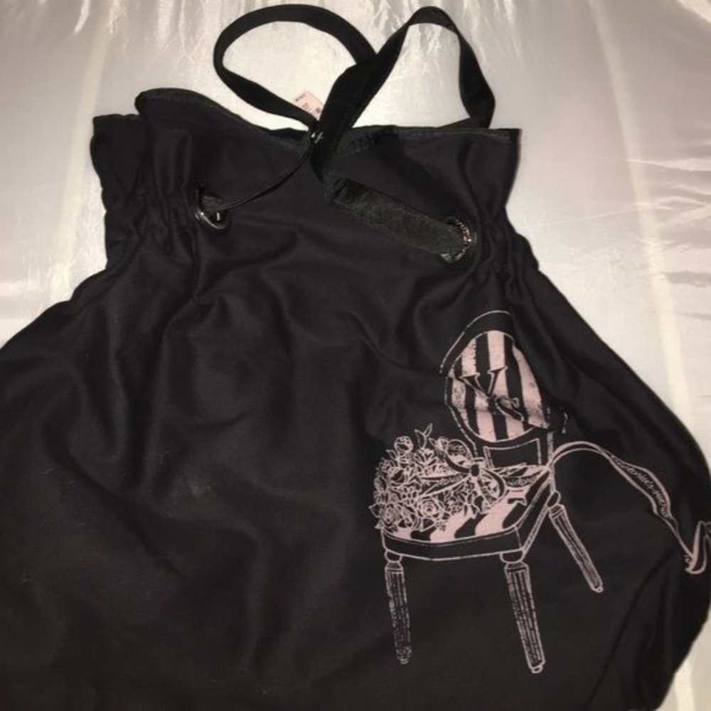 Victoria's Secret Black Friday early 2000 gathered tote NIB